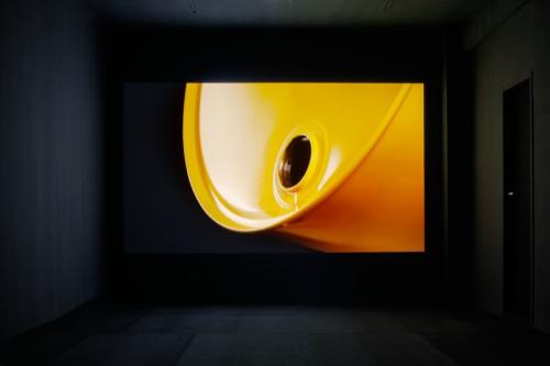 Drdova Gallery: Jan Nálevka, Through Use of Automated Machines We Gain..., HD video, 3 min 10 s, loop, 2013.