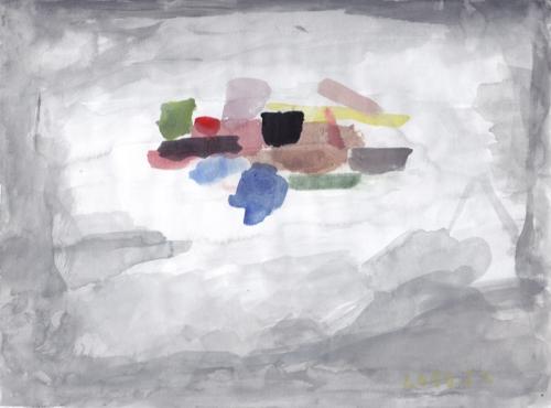 A-Lounge: Sen Chung, untitled, watercolour on paper, 21x28cm, 2016.