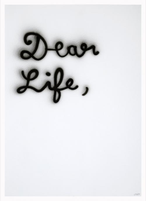 Lullin + Ferrari: Anne-Lise Coste, Dear Life, 70 x 50cm.