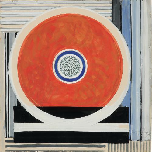 František Kupka, Composition Cercle Rouge, 1931