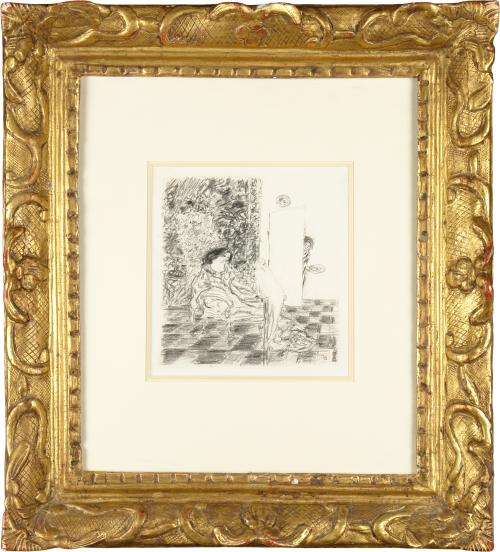 Pierre Bonnard, Femme Au Perroquet